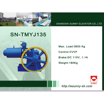 Gearless Traction Motor for Home Lift (SN-TMYJ135)